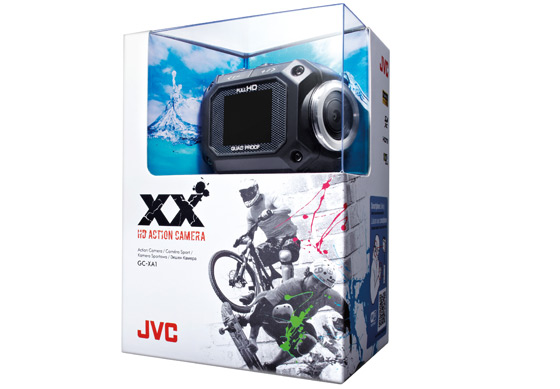 JVC GC-XA1 ADIXXION kamera miniaturowa opakowaniw