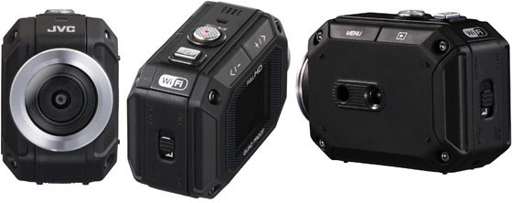 JVC GC-XA1 ADIXXION kamera miniaturowa przód bok tył