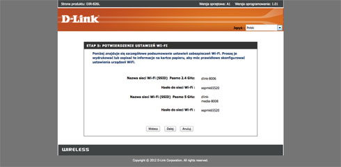 D-Link DIR-826L - instalacja